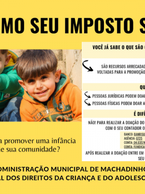 flayer escolha como seu imposto será usado