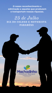 story Dia do colono e Motorista (720 × 1280 px)