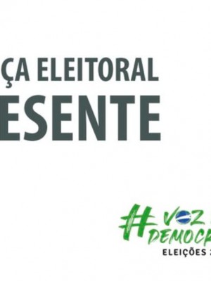 CAPA Justiça Eleitoral presente