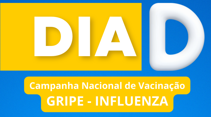 Story dia D de vacinação contra gripe