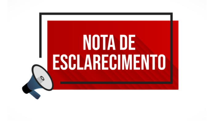 Nota de esclarecimento