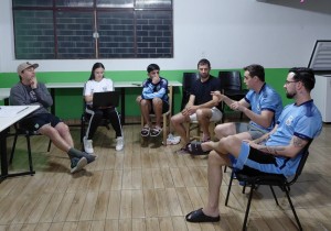 reunião volei