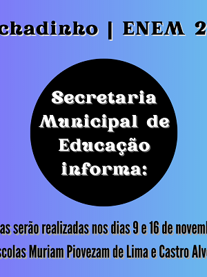 Machadinho  ENEM 2025